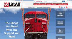 Desktop Screenshot of lift-all.com